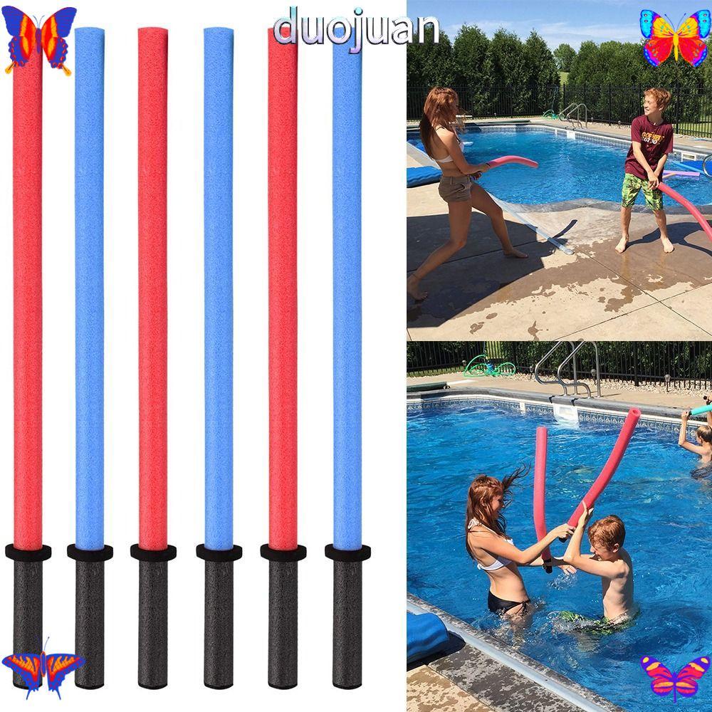 DUOJUAN Pool Noodles Foam Light Saber Toy, Party Favors Long Pool Noodle Stick, Foam Pool Backyard T