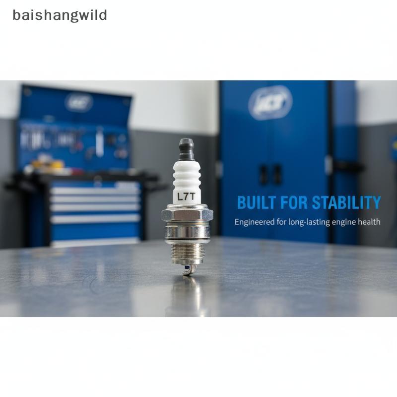 Bwth 1 ชิ้น L7T Spark Plug สําหรับเลื่อยลูกโซ่และเครื่องตัดแปรง gasolina ชิ้นส่วนสวนเครื่องมือ Jelly