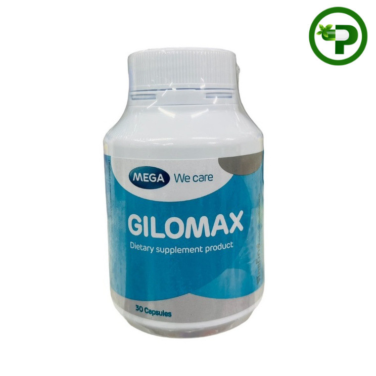 MEGA We Care Gilomax 30cap เมก้าวีแคร์ จิโลแม็กซ์ 30 เม็ด
