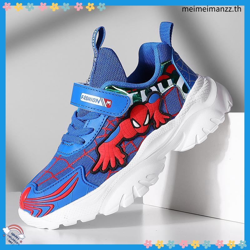 Cool Spiderman Fashion Boys LED Boots 3-7 Years / Vel Spider Light Up Boots for Boys Play Gift / Cas