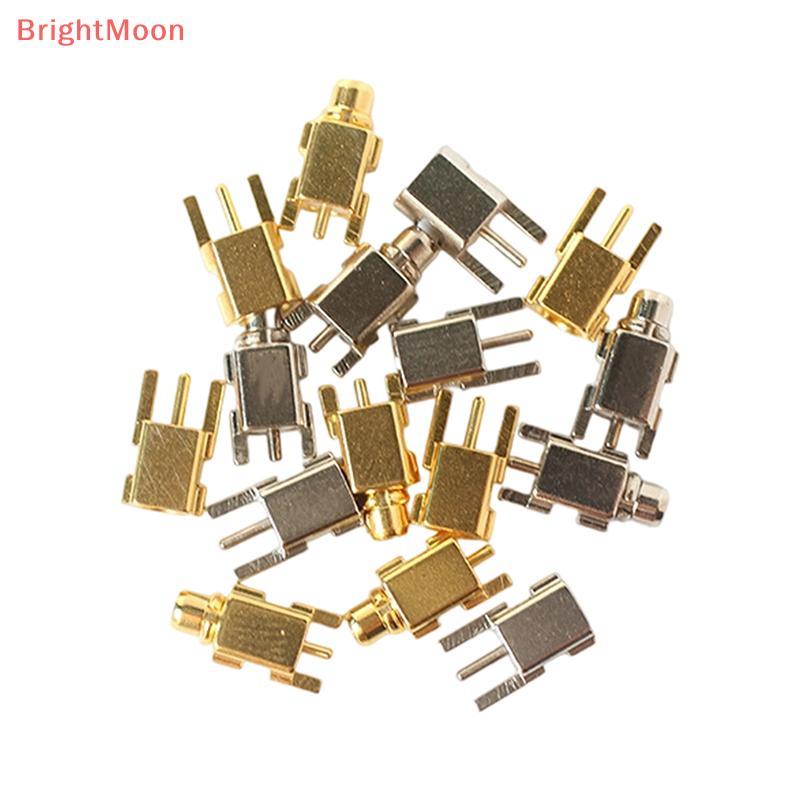 BrightMoon 2pcs Audio Ja MMCX Connector หญิง SE535 SE425 SE315 SE846 ปลั๊กหูฟัง Consumer Electronics
