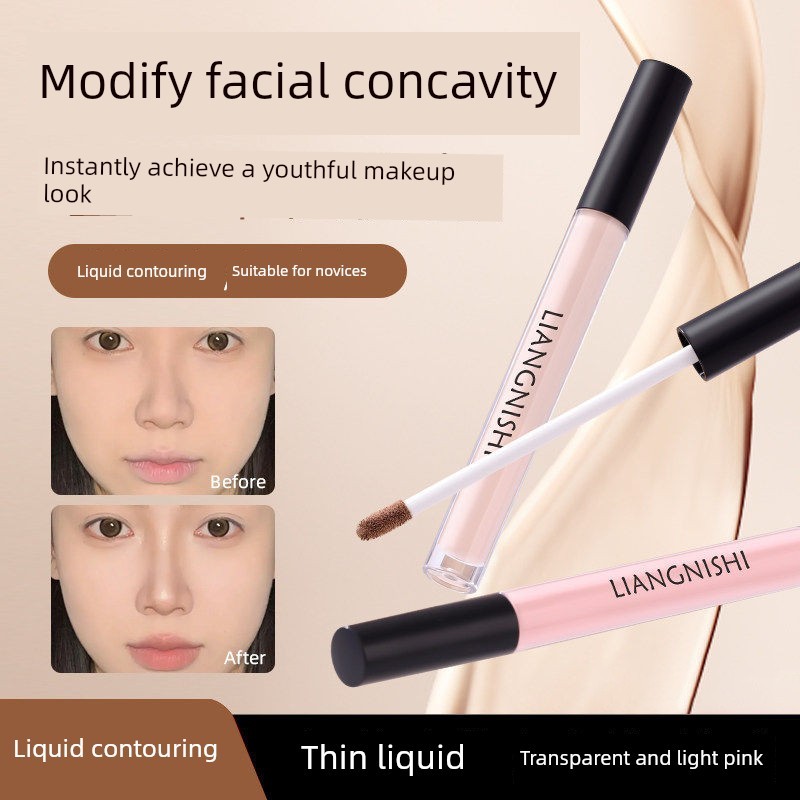 contour stick คอนทัวร์หน้า Liquid Contouring Matte High Gloss Shadow Nose Shadow คอนซีลเลอร์ Contour