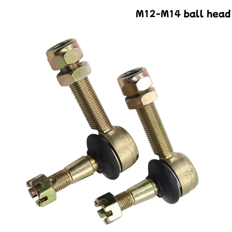 M12-M14 Tie Rod End ชุด Ball Joint สําหรับ Hummer JIANSHE LONGDING 250 ATV Buggy UTV ขนาดใหญ่ Quad จ