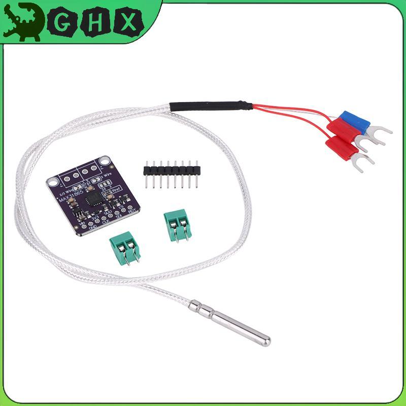 BlowGentlyWind MAX31865 ความต้านทานอุณหภูมิเครื่องตรวจจับโมดูล RTD Sensor PT100-PT1000 Thermocouple 