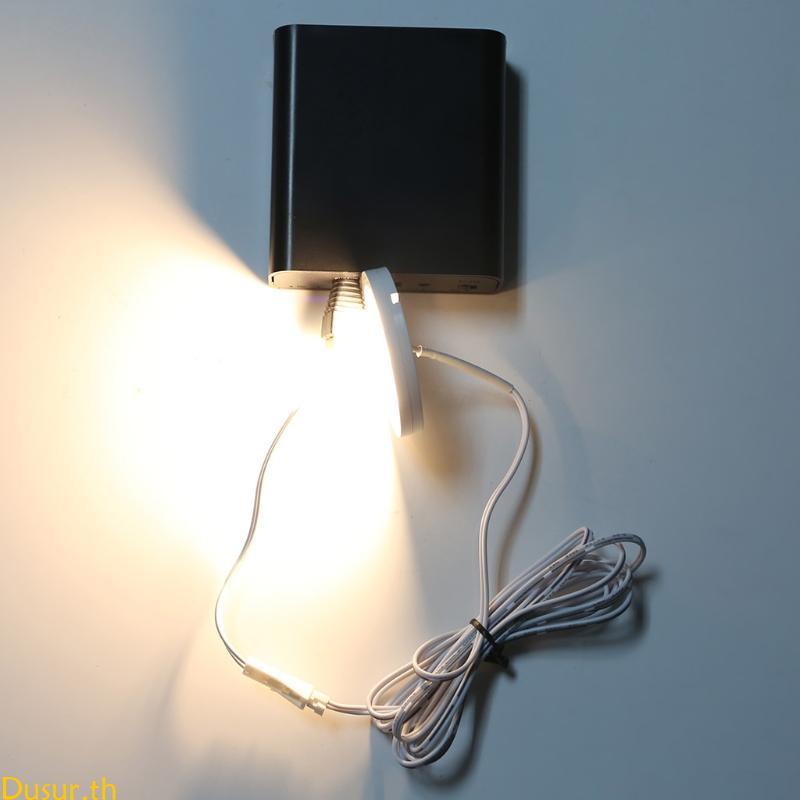 Dusur 5V USB 12V DIY กล่อง 18650 สํารองสําหรับเราเตอร์กล้อง LED Strip แผงไฟ