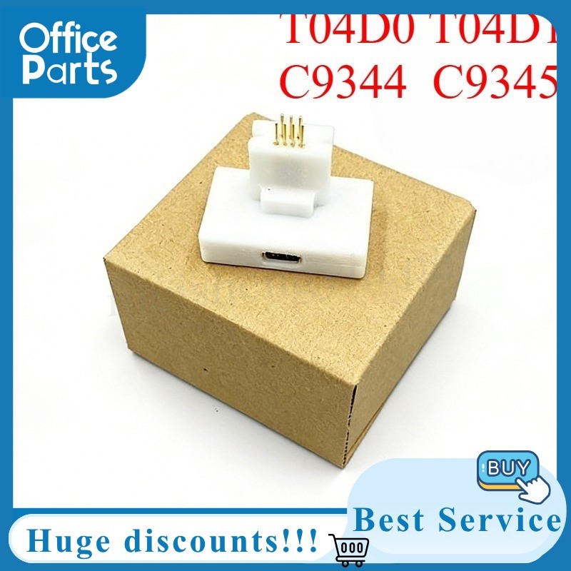 4-in-1 กล่องบํารุงรักษาชิปรีเซ็ตสําหรับ Epson T04D0 T04D1 C9344 C9345