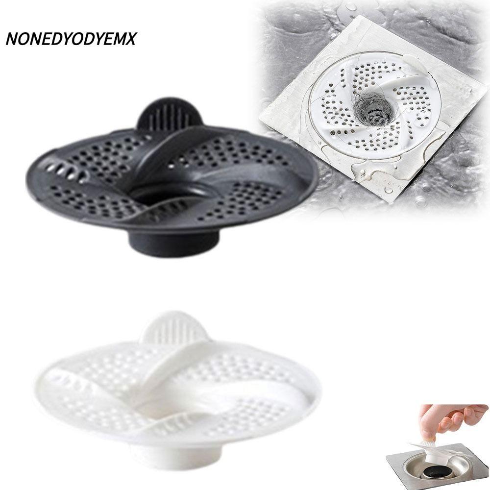 NONEDYEMX 3 ชิ้นท่อระบายน้ําชั้น, Vortex หมุนท่อระบายน้ํา, Hygienic Bug Proof การออกแบบตาข่าย Anti-Clogging Anti-Clogging กรองอ่างล้างจาน