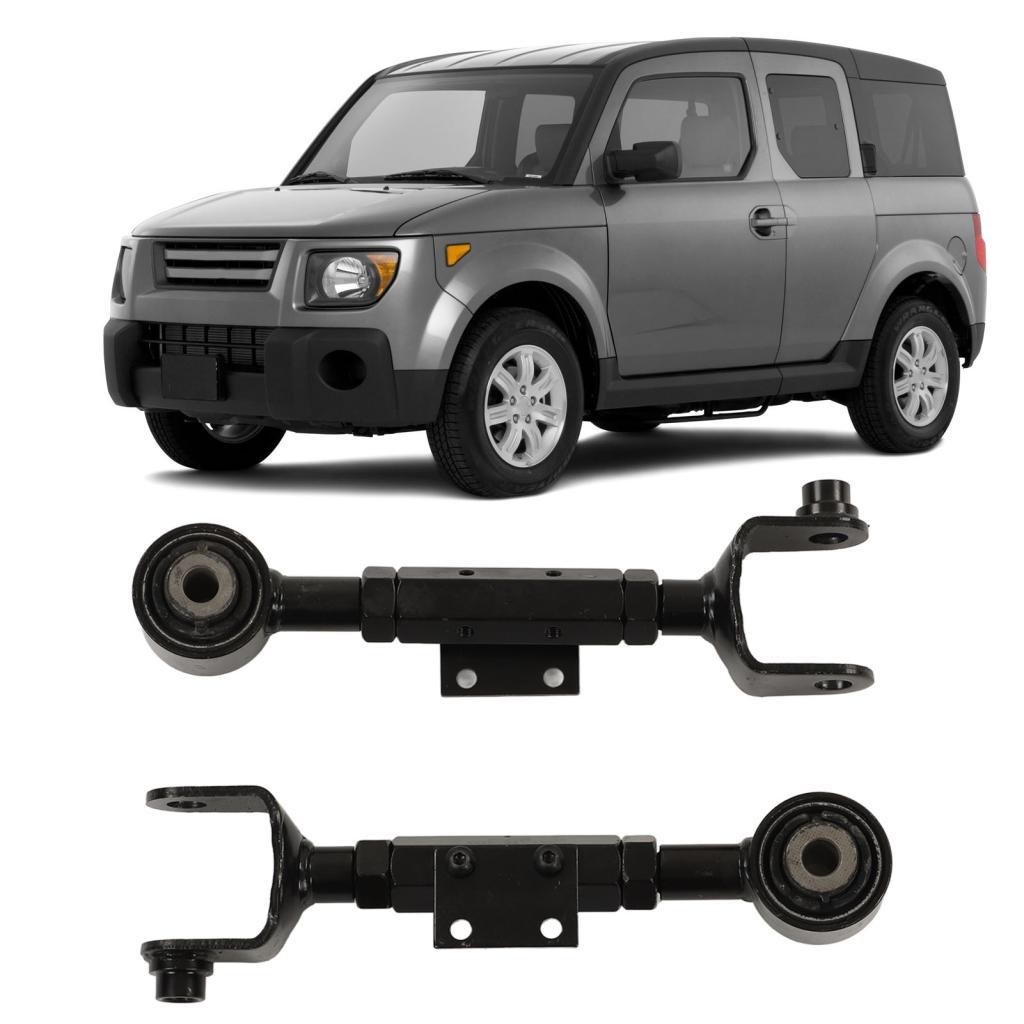 Shopp1 Keenso 1 คู่ด้านหลัง Upper Suspension Control Arm 52390S9AA11 เหล็กปรับสําหรับ 2003 2011