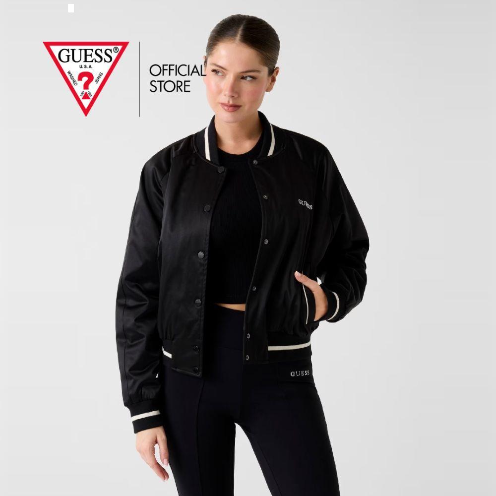 GUESS WOMEN เสื้อแจ็คเก็ต รุ่น V6RL02WL022 สีดำ
