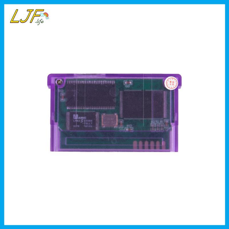 รุ่น LJF รองรับการ์ด TF สําหรับ GameBoy Advance ตลับหมึกเกมสําหรับ GBA/GBM/IDS/NDS