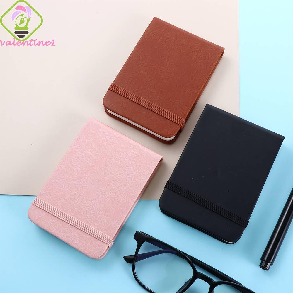 VALENTINE Pocket Notebook เครื่องเขียน อุปกรณ์การเรียน Study Work Agenda Daily Planner 96 แผ่น Mini 