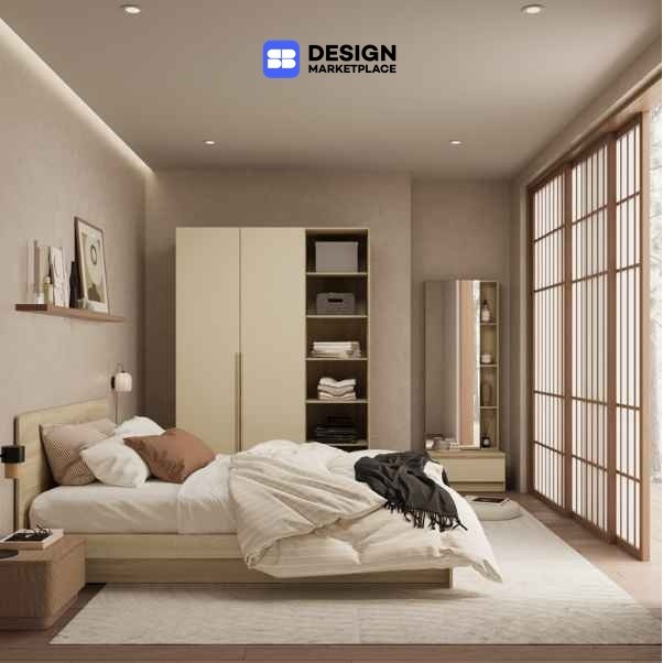 SB Design Square  ชุดห้องนอน รุ่น Hannie ขนาด 6 ฟุต สีไม้อ่อน ราคา ถูกที่สุด ดีลบีเคเค