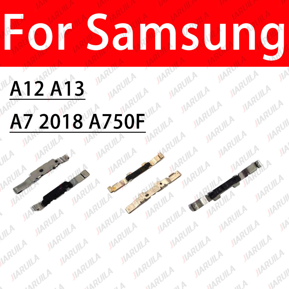 สําหรับ Samsung A12 A13 A7 2018 A22 4G A25 ปุ่มด้านข้าง Key Bracket พร้อมตะขอสนับสนุนคงที่บนคีย์