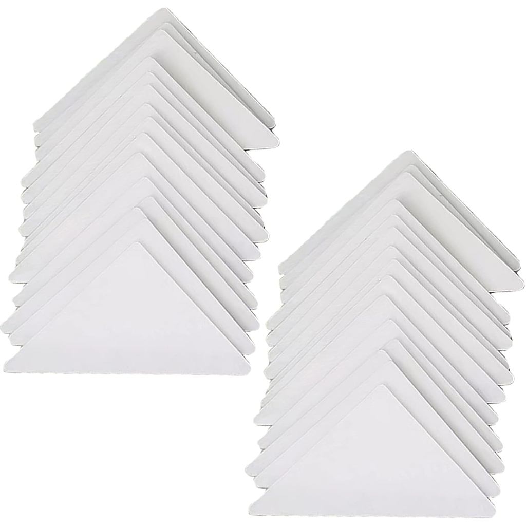 120 ชิ้น Collar Stay PVC เสริมทรงคอเสื้อโปโลสำหรับผู้ชายและผู้หญิง