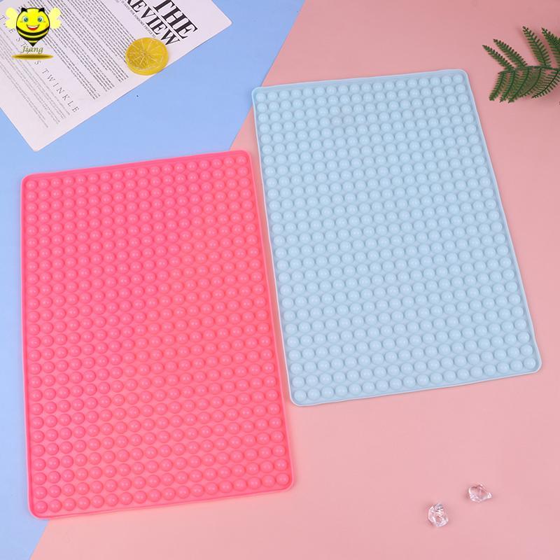 [Jiang] 1 PC Mini Round Silicone Mold Chocolate Drop Mold Diy Semi Sphere Gummy Candy Jelly Pet Trea