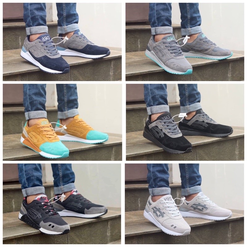 SE8 Asica GEL LYTE III รองเท้าพรีเมี่ยมนําเข้า