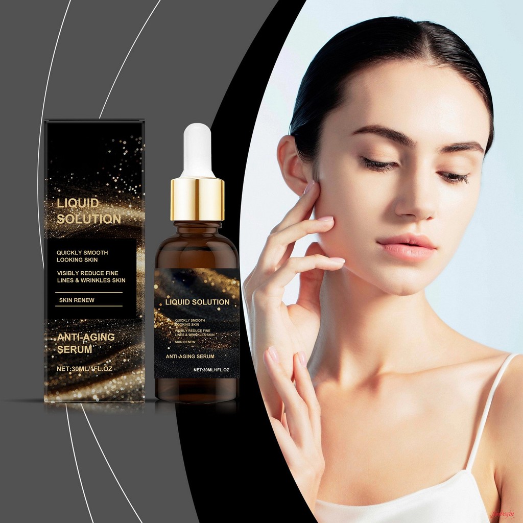 Face Liquid Solution Anti Aging Serum Face Black Spot Remover Serum เหมาะสําหรับทุกสภาพผิว