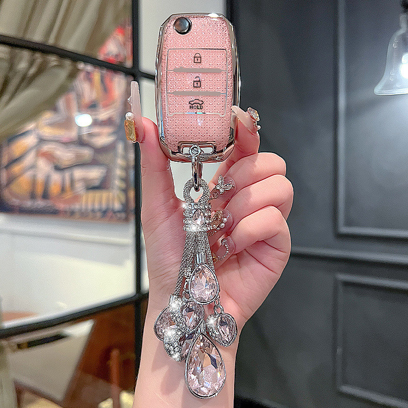 เหมาะสําหรับ Kia k3 ฝาครอบกุญแจสมาร์ทวิ่ง k5k2k4kx3kx5kx1 Lion Platinum Tuojie Setus หัวเข็มขัดเปลือ