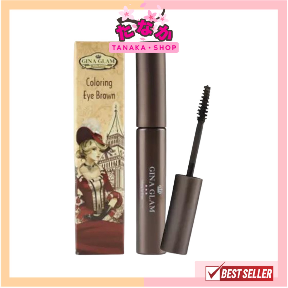 G38 Gina Glam Coloring Eye Brown มาสคาร่าคิ้ว 7 กรัม