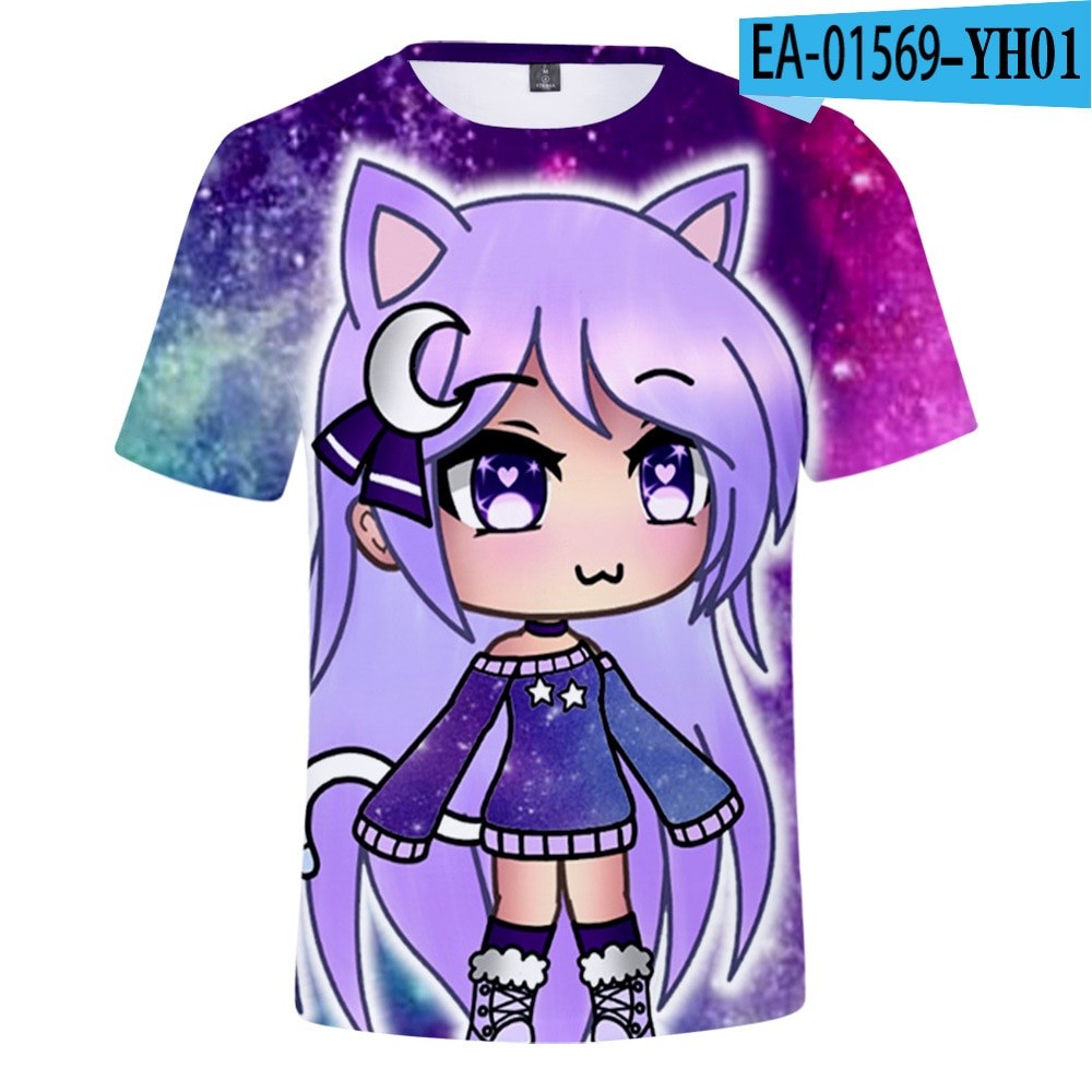 TB2 เกมเด็กผู้ชาย Gacha Life TShirt Little Nightmares TShirt เด็กผู้ใหญ่ T Gacha Life Tee