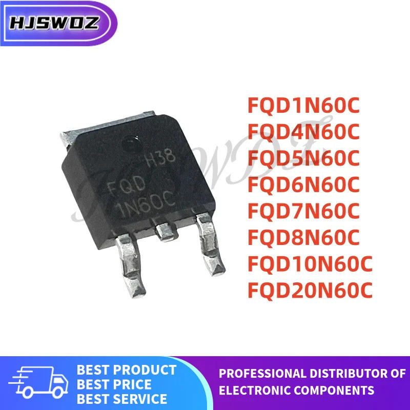 20 ชิ้น FQD20N60C FQD10N60C FQD6N60C FQD5N60C FQD7N60C FQD8N60C FQD4N60C FQD4N60C FQD4N60C FQD4N60C 