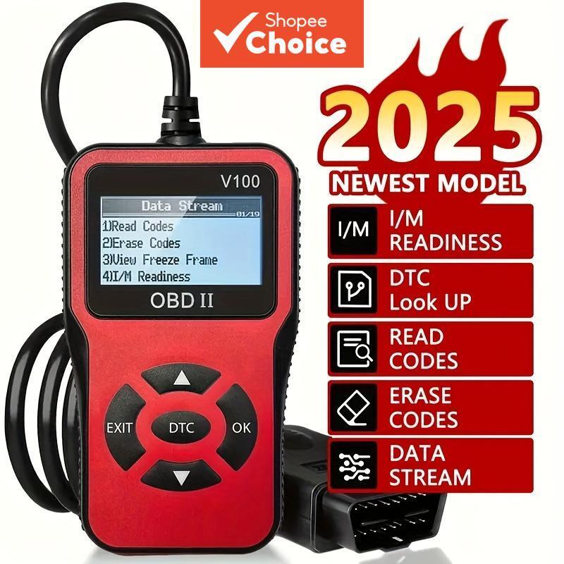 เครื่องสแกนวินิจฉัยรถยนต์ OBD2 เครื่องอ่านรหัสเครื่องยนต์ เครื่องสแกนเนอร์อ่านรหัสปัญหาเครื่องยนต์ ส