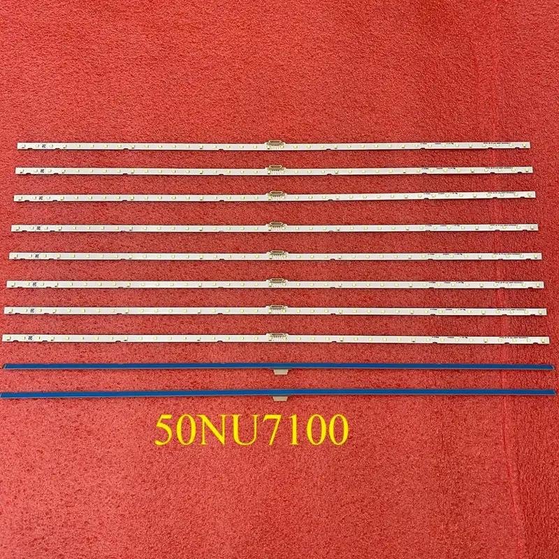 LED backlight strip สําหรับ Samsung 50NU7100 UN50NU7100 UE50NU7100 UE50NU7400 UN50NU7400 UE50NU7020 