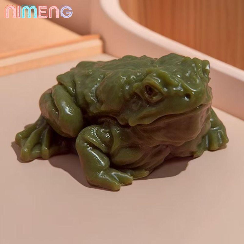 ของเล่นจําลองกบ NIMENG, บีบกบนุ่มเหนียว, ของเล่นบีบคางคกตลกของเล่นหากิน