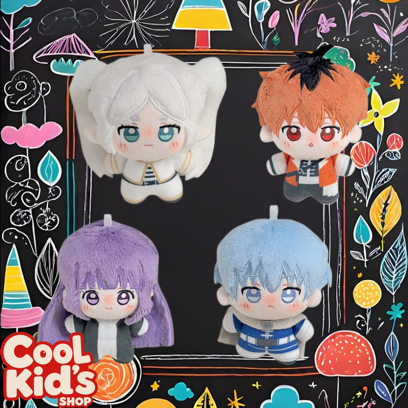 10 ซม.ตุ๊กตา Frieren: Beyond Journeys End Frieren, Himmel, Ferns Friends รุ่น Q ตุ๊กตารูปตุ๊กตาวันเก