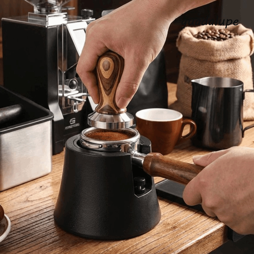 GUADALUPE ที่วางแทมเปอร์กาแฟ, 51/53/58 มม.ปรับความสูง Espresso Handle Holder, Professional Universal