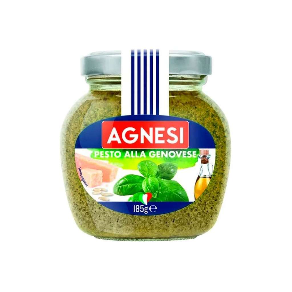 แอคเนซี ซอสเพสโต้ดั้งเดิม Agnesi Pesto alla Genovese 185g.
