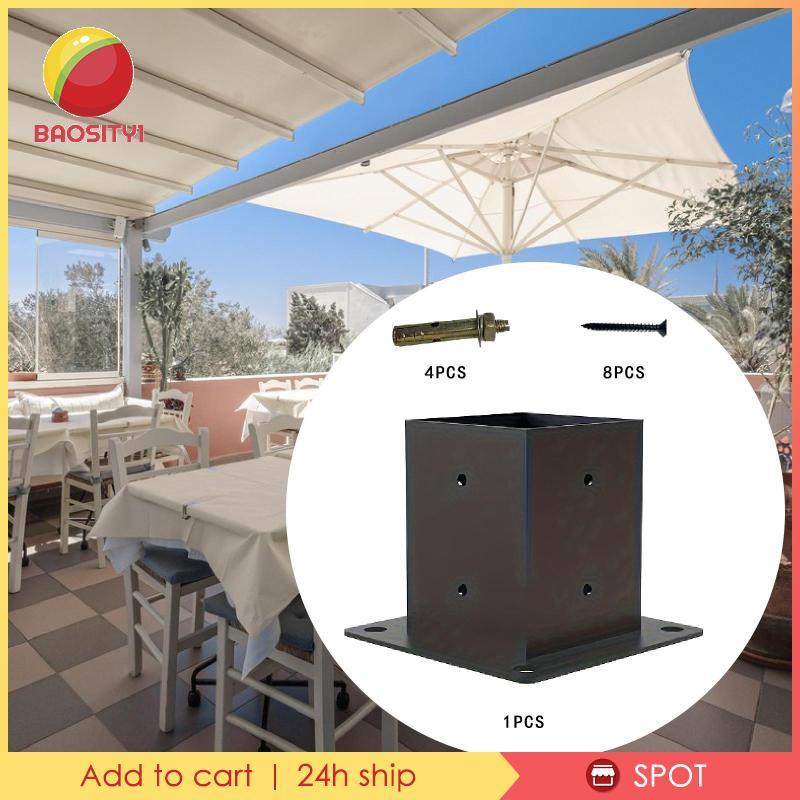 [Baosity1] Pergola Bracket Post Base ขาตั้งไม้สูง Post Bracket สําหรับ Backyard Outdoor Venues Garde