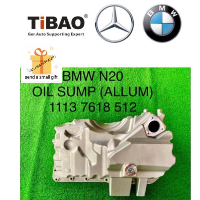 BMW/ F10 F30 E84 /N20 ENGINE OIL SUMP UPGRADE ALUMINIUM READY STOCK K.Lauto parts ตกแต่งรถ