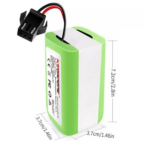 14.4V lithium battery is suitable for robot vacuum cleaners. Xiaomi home vacuum cleaner battery 4S1P