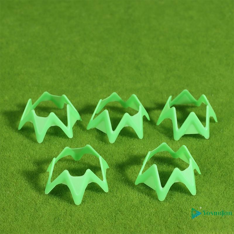YosunJon] 5 ชิ้นพลาสติก Golf Mat Tees กอล์ฟจําลอง Tees ฝึกกอล์ฟ Tees สําหรับฤดูหนาวสนามหญ้าขับรถช่วง