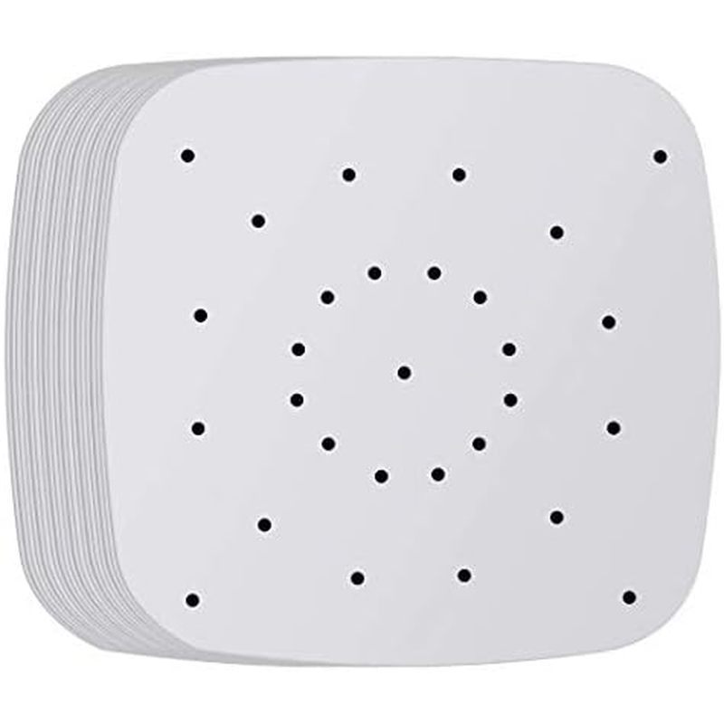 Air Fryer Parchment Paper Liners: 200PCS 8.5 inch Square Perforated parchment paper for Air Fryer, P