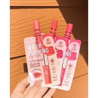 Merrezca Water Blurring Lip Tint ลิปทินท์สูตรน้ำ เนื้อมูสเนียนนุ่ม สัมผัสบางเบา