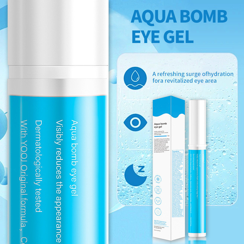 Gelcoolingday Fine Lines Dark Circles aquaeye Eye Cream Lightening Lightening Firming ขายร้อนครีมบํา