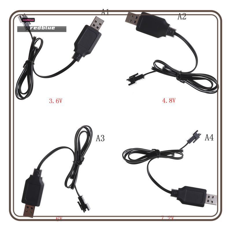 ใหม่ DC 3.6V-7.2V RC แบตเตอรี่ Pa USB Charger Adapter สําหรับรีโมทคอนโทรลรถร้อน