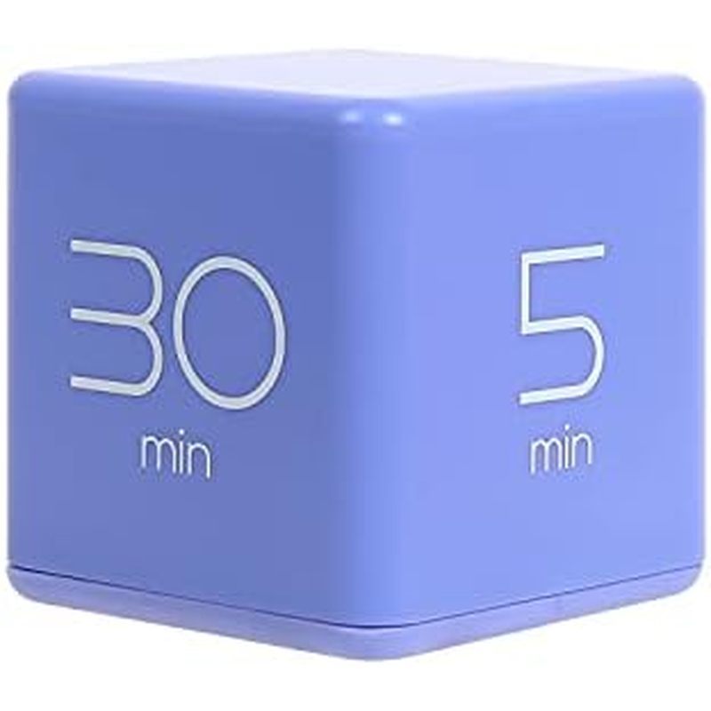 Moos Cube Timer (Mint), Flip Timer Productivity Timer, Time Manage, Block Timer Kids Cube Timer Kitc