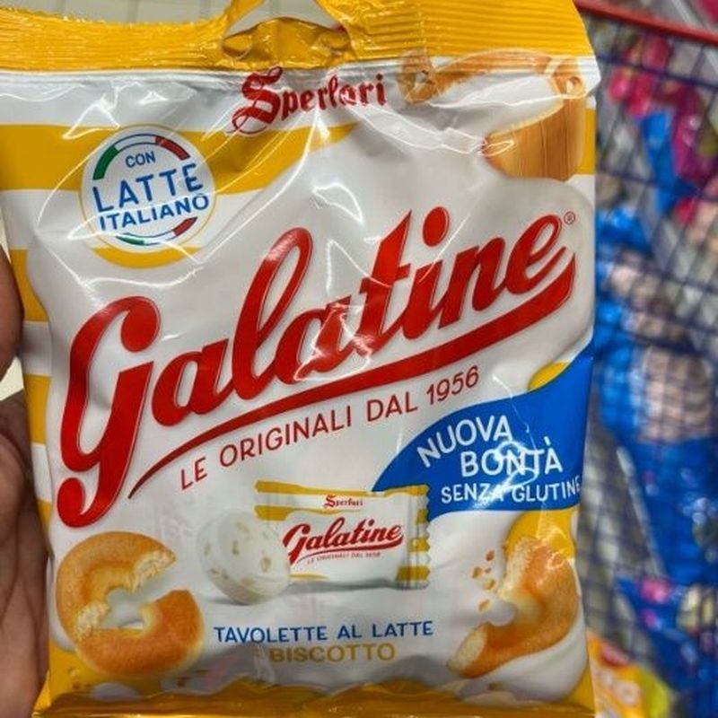 วันที่เหตุการณ์อิตาเลี่ยนซูเปอร์มาร์เก็ต GALATINE GALATINE Milk Chips Lactose Snacks Cookies Biscuit