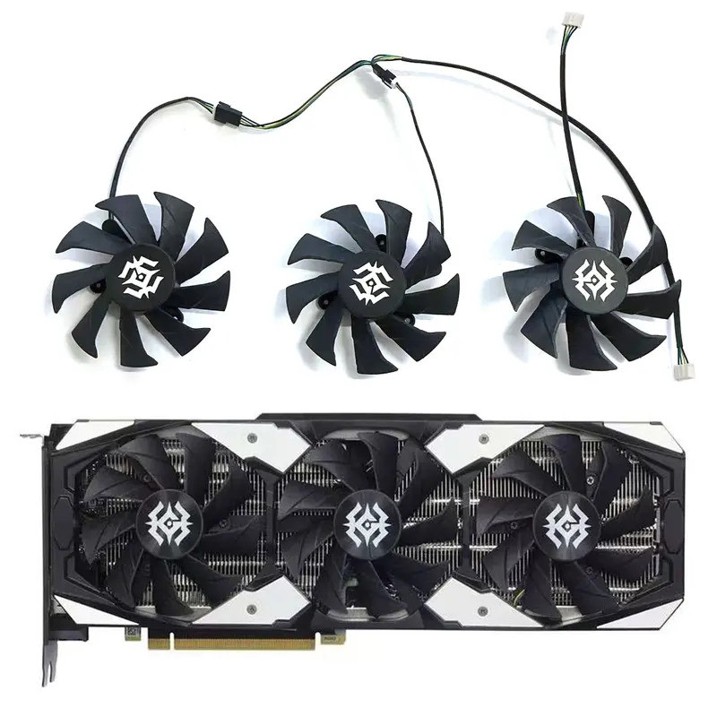 85 มม.4PIN GA92S2H RTX2080 2080TI GPU พัดลมสําหรับ ZOTAC RTX 2070 2080 2080TI X-GAMING กราฟิกการ์ดเป