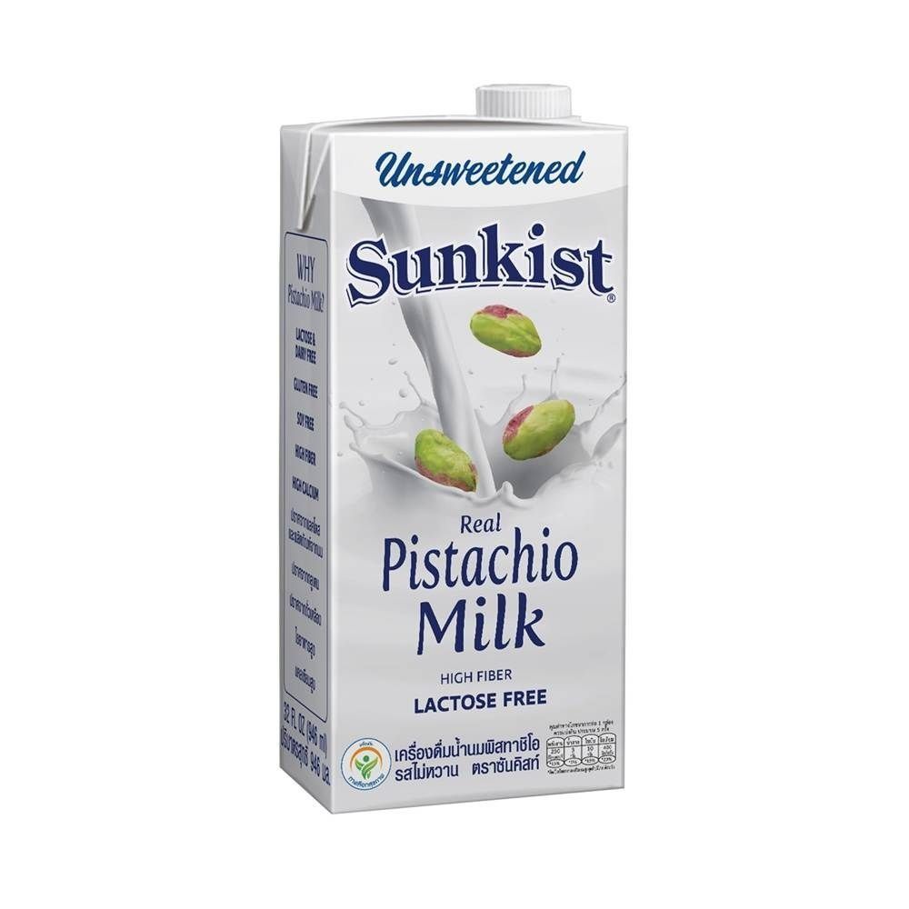 [สินค้าส่งด่วน] ซันคิสท์น้ำนมพิสทาชิโอ รสไม่หวาน 946 มล. SUNKIST UNSWEETENEDORIGINAL PISTACHIO946
