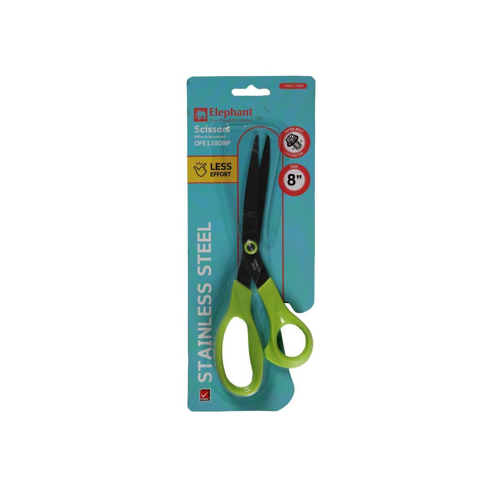 [สินค้าส่งด่วน] ตราช้าง กรรไกร 8นิ้ว OFE1380NP ELEPHANT SCISSORS 8 INCH OFE1380NP