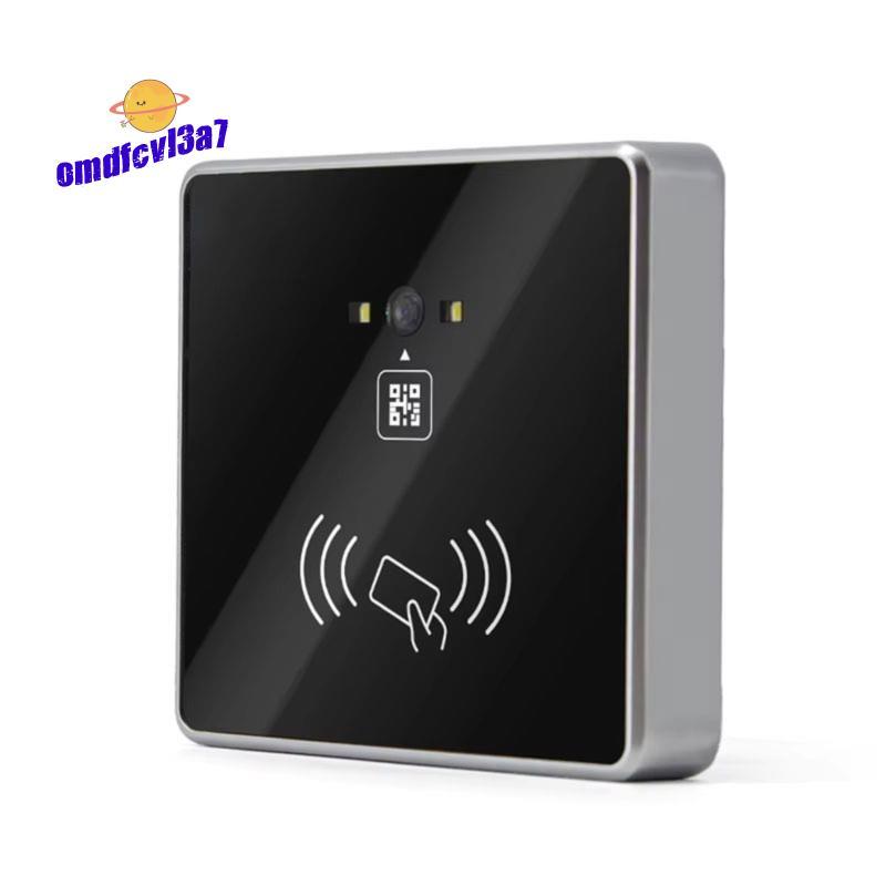 เครื่องอ่านการ์ด RFID 2D QR Code Barcode 125Khz 13.56mhz 8x6 กล่อง Reader ID Card Wigand Access Cont