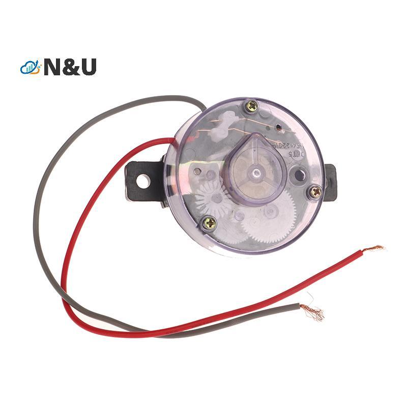 N&U 1PC 2 สาย Spin Dryer Tube Timer 5-Minute Timer 220V DXT5 Mechanical Timing Switch Knob เครื่องซั