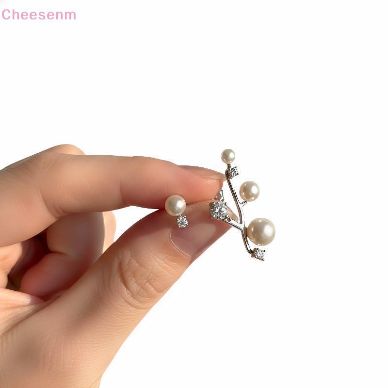 Cheelianm หรูหราเลียนแบบ Pearl Stud ต่างหู 1 3 คู่สําหรับผู้หญิงสไตล์ดู Party Essentials TH