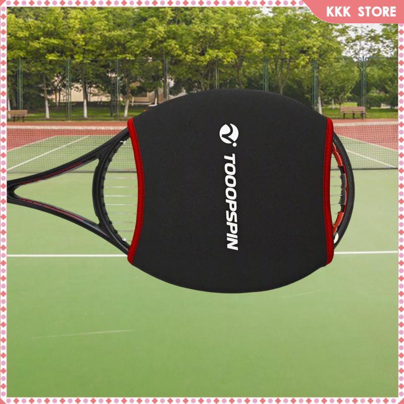 [Wishshopefhx] เทนนิส Racquet Head Cover Neoprene แขนความต้านทานเทรนเนอร์แร็กเก็ตป้องกันเทนนิส Swing อุปกรณ์ออกกําลังกายสําหรับ Solo Practice