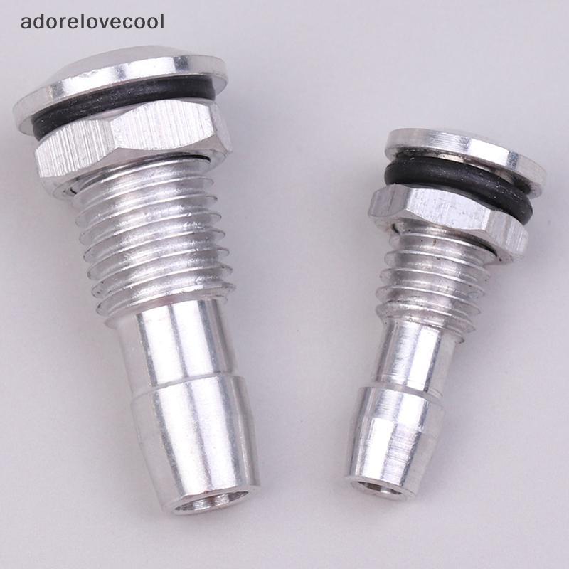 ADTH 2PCS ใหม่อลูมิเนียม Water Outlets ด้าย O-ring สกรูสําหรับ RC เรือ M6/M8 Martijn