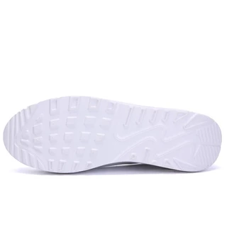 รองเท้าพยาบาลสีดำ Mission White Wedge Cut-Wedges Sneaker รองเท้าพยาบาล